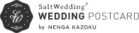 Salt Wedding WEDDING POSTCARD by NENGA KAZOKU